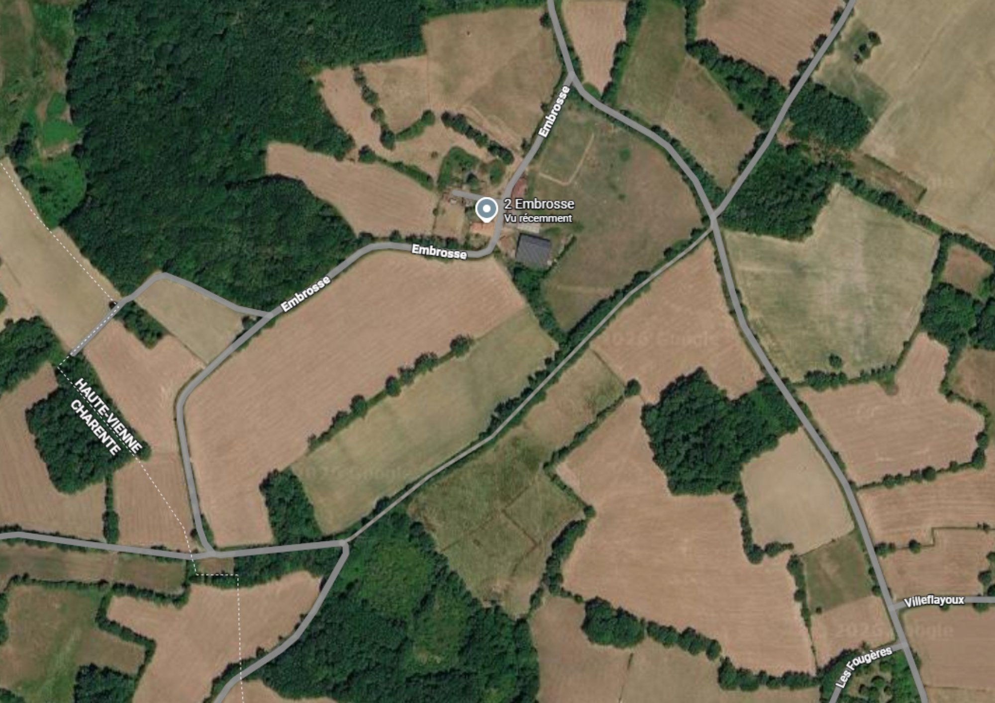 Lieu d'implantation — 2 Embrosse, 87330 Val d'Issoire